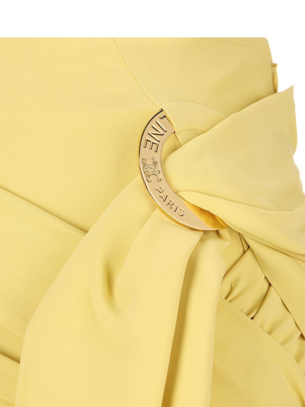 Celine Women Draped Mini Skirt CELINE