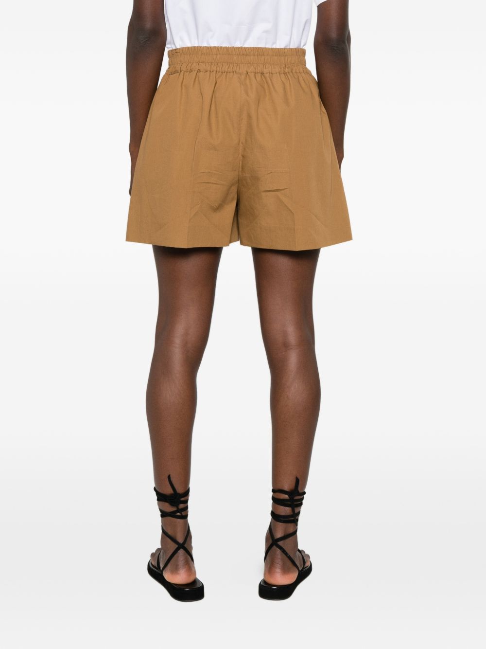 Celine Women Cotton And Linen Blend Shorts CELINE