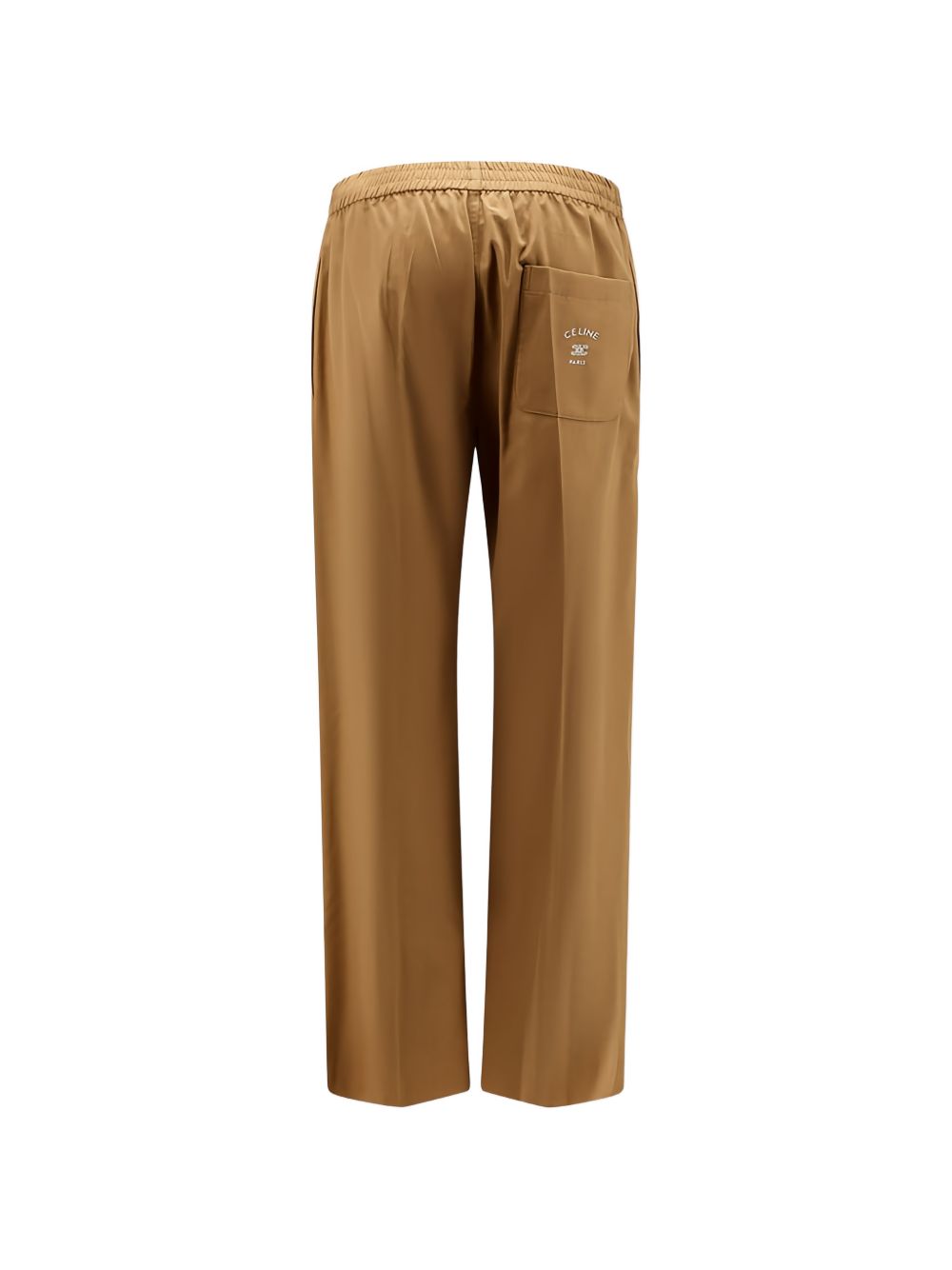 Celine Men Cotton And Linen Blend Trousers CELINE