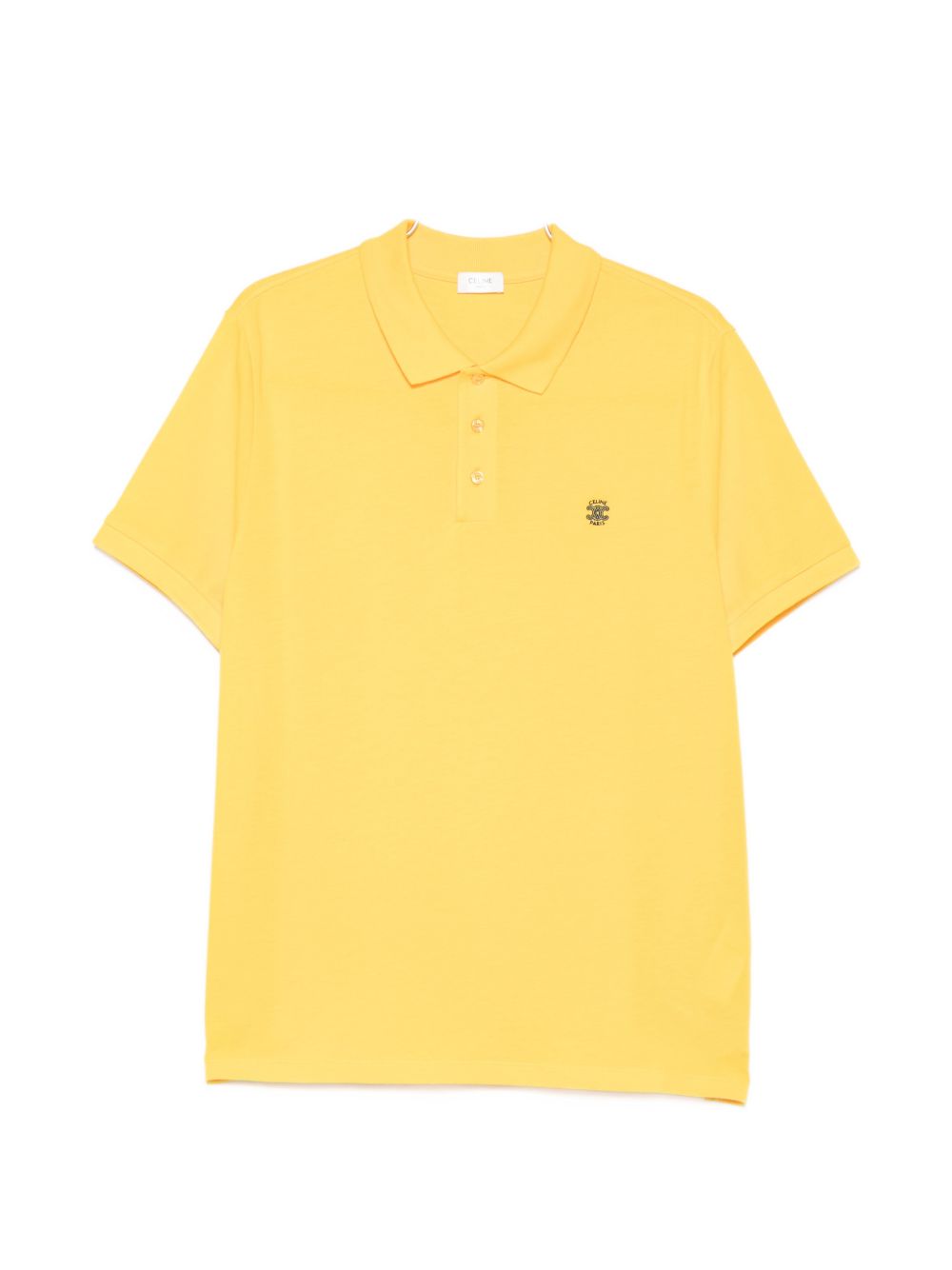 Celine Men Logo Cotton Polo Shirt CELINE