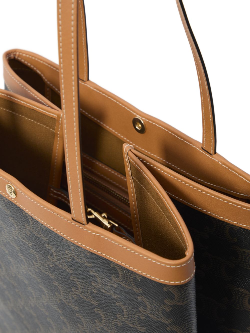 Celine Women Flat Triomphe Canvas Medium Tote CELINE