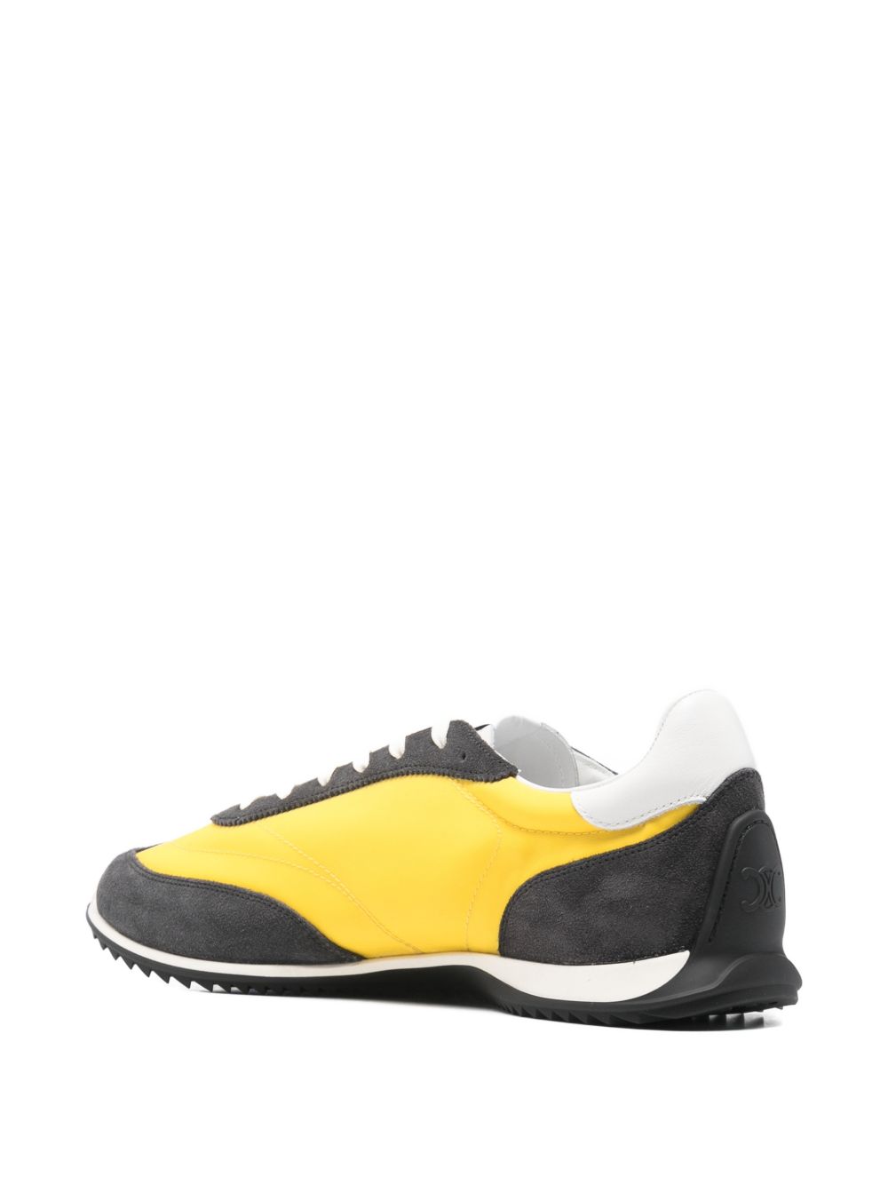 Celine Men Racer Leather And Nylon Sneakers CELINE