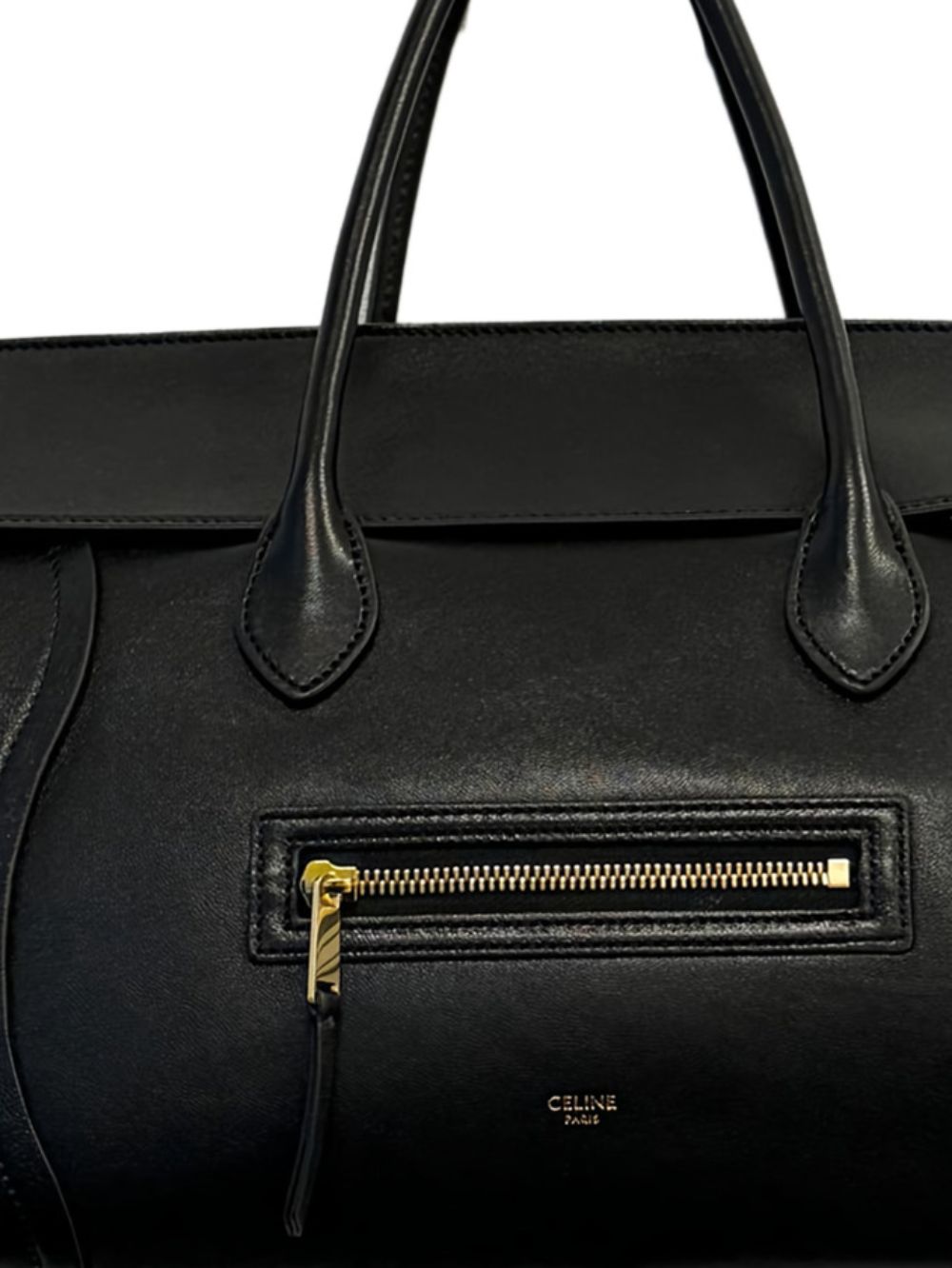 Celine Women Luggage Medium Leather Handbag CELINE