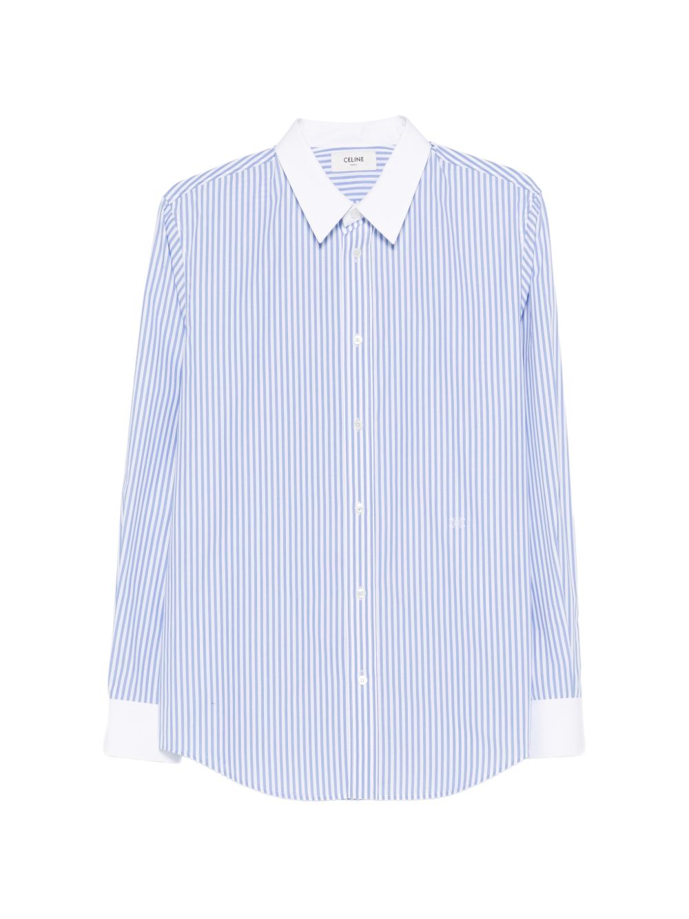 Celine Men Striped Cotton Shirt CELINE