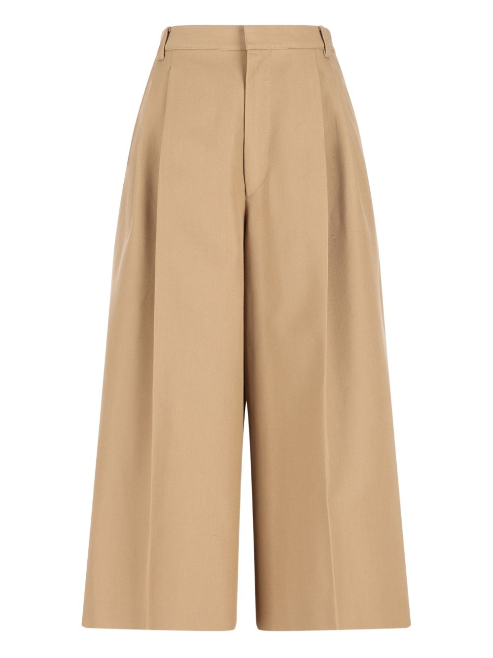 Celine Women Wool Blend Cropped Trousers CELINE