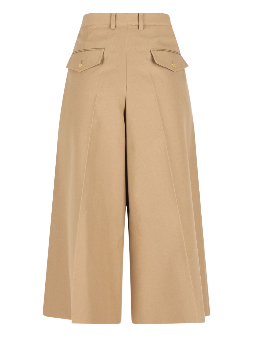 Celine Women Wool Blend Cropped Trousers CELINE