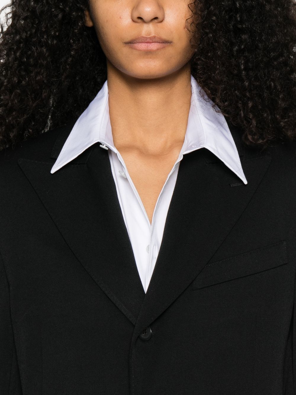 Celine Women Wool Single-Breasted Blazer Jacket CELINE