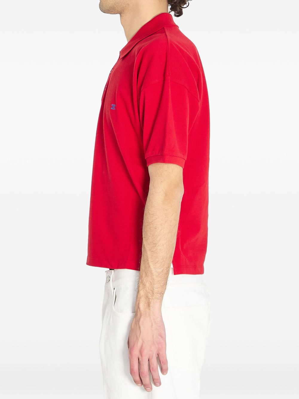 Celine Men Logo Cotton Polo Shirt CELINE