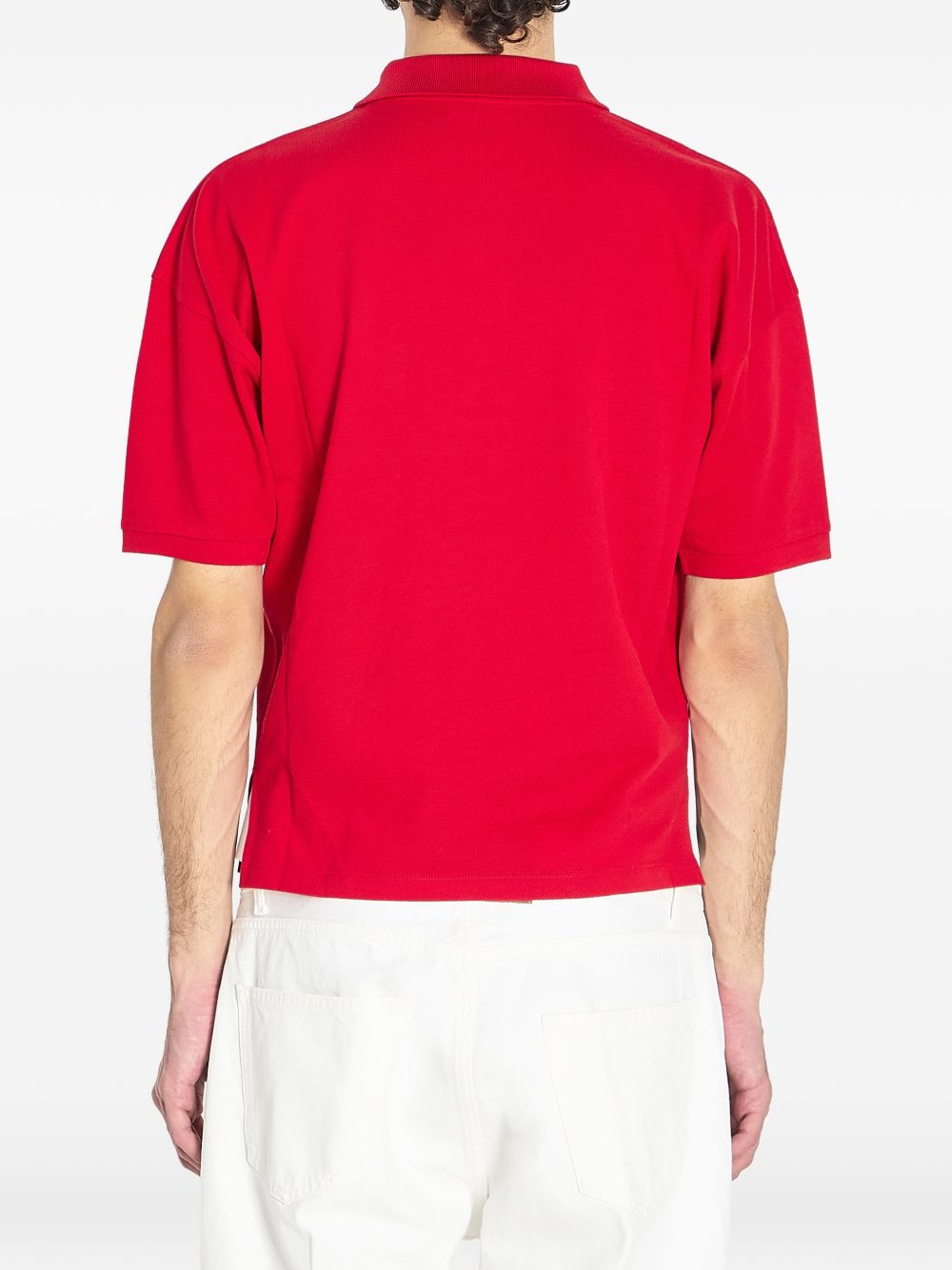 Celine Men Logo Cotton Polo Shirt CELINE