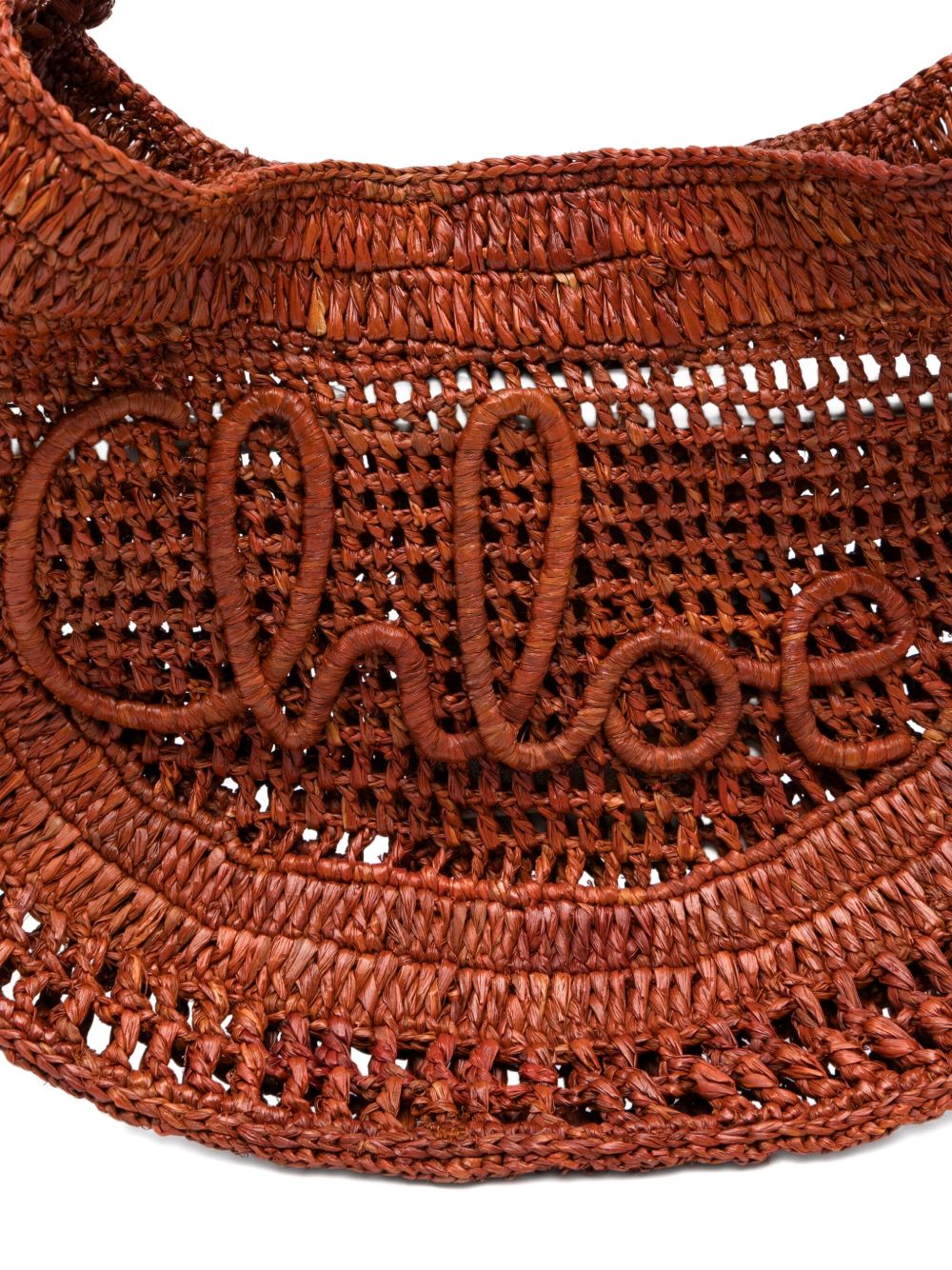 Chloé Women Summer Banana Rafia Hobo Bag CHLOE