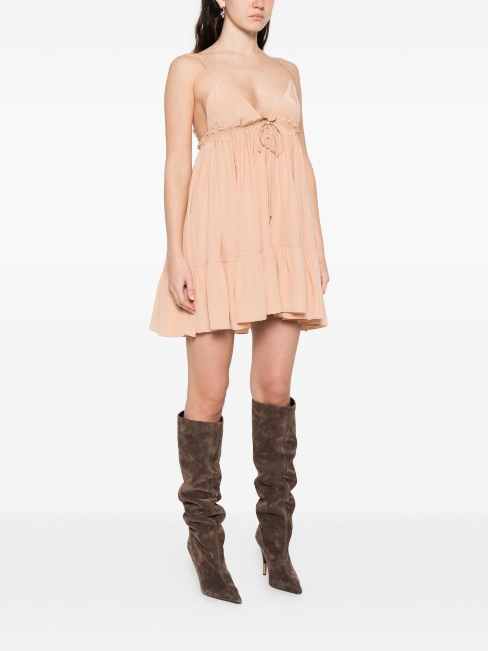 Chloé Women Silk Mini Dress CHLOE