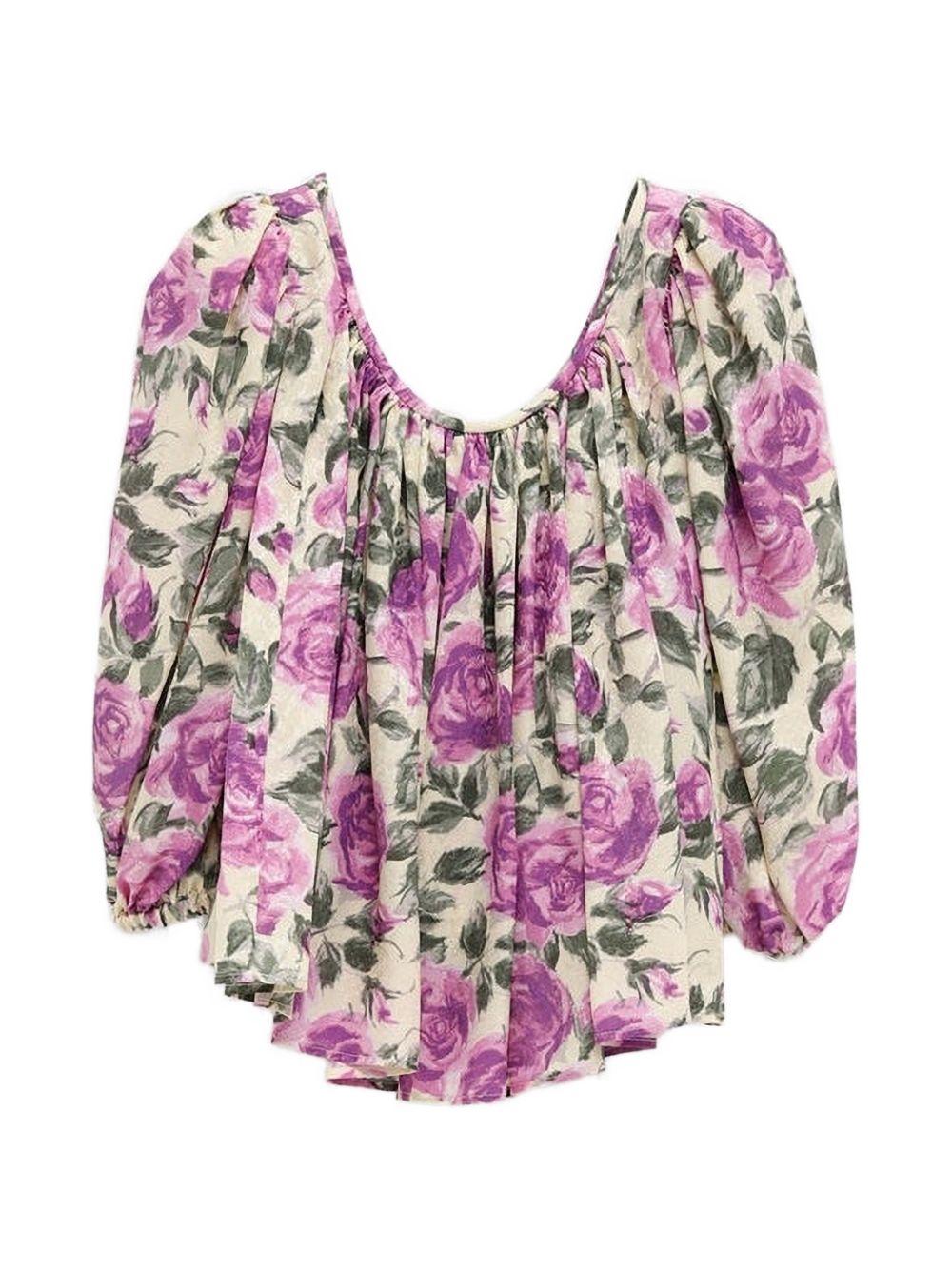 Chloé Women Printed Silk Top CHLOE