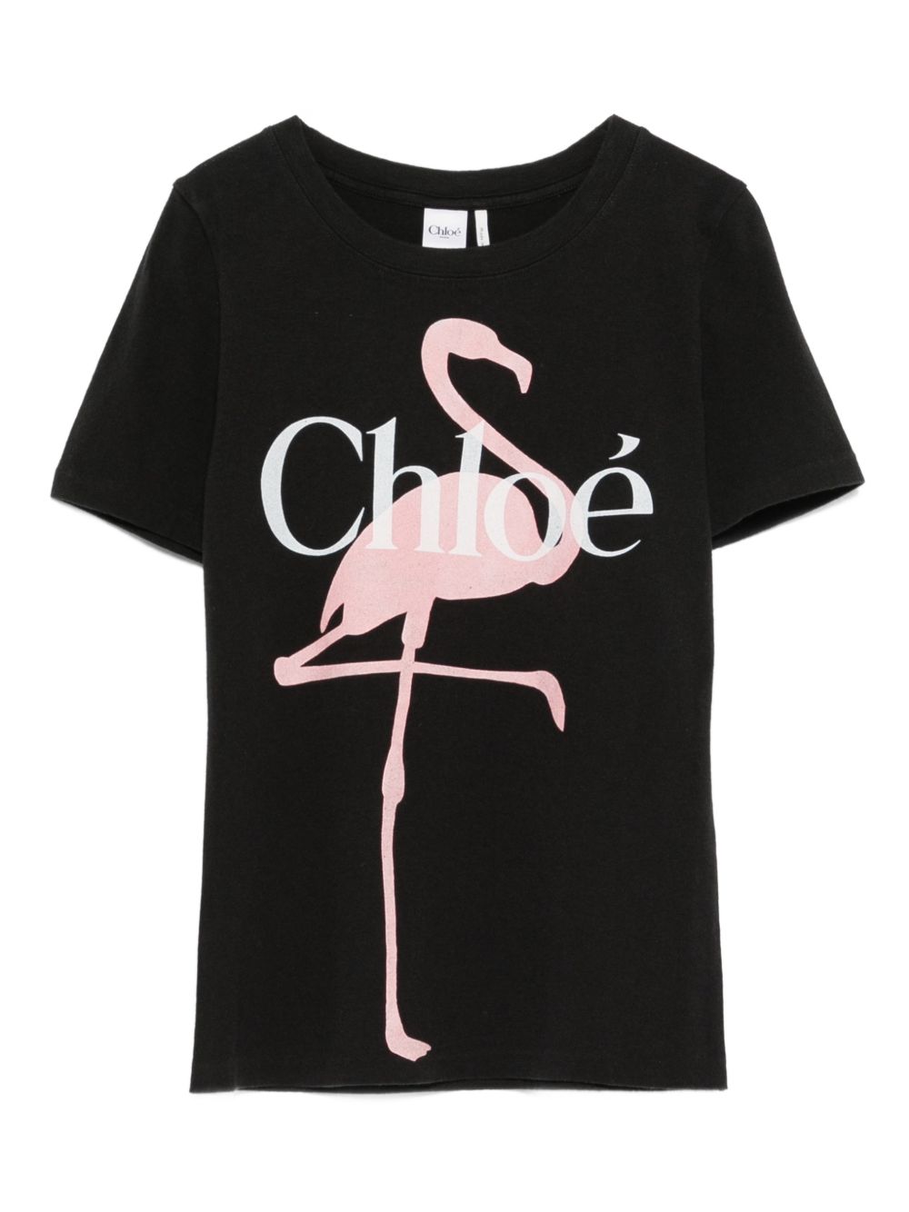 Chloé Women Printed Cotton T-Shirt CHLOE