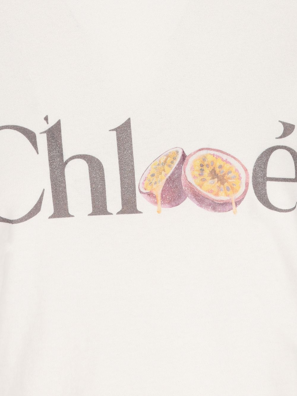 Chloé Women Logo Cotton T-Shirt CHLOE