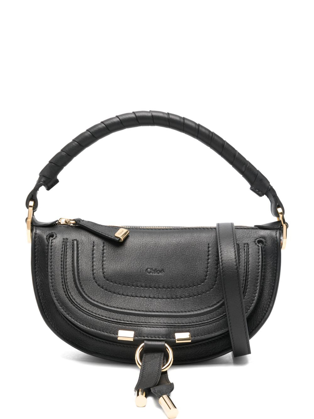 Chloé Women Marcie Leather Shoulder Bag CHLOE