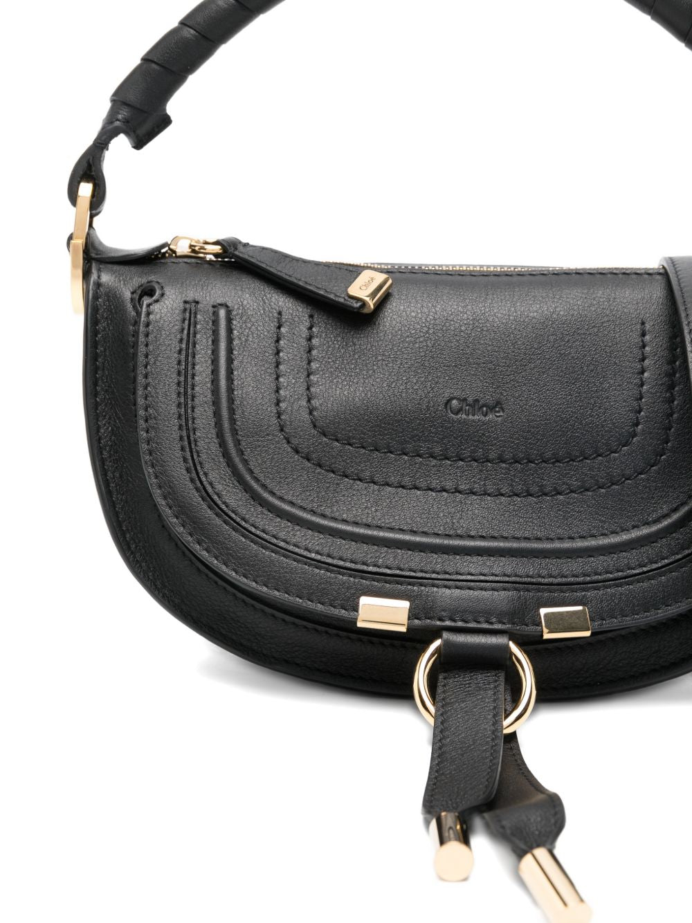 Chloé Women Marcie Leather Shoulder Bag CHLOE