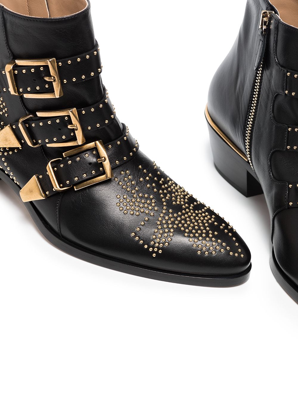 Chloé Women Susan Leather Boots CHLOE