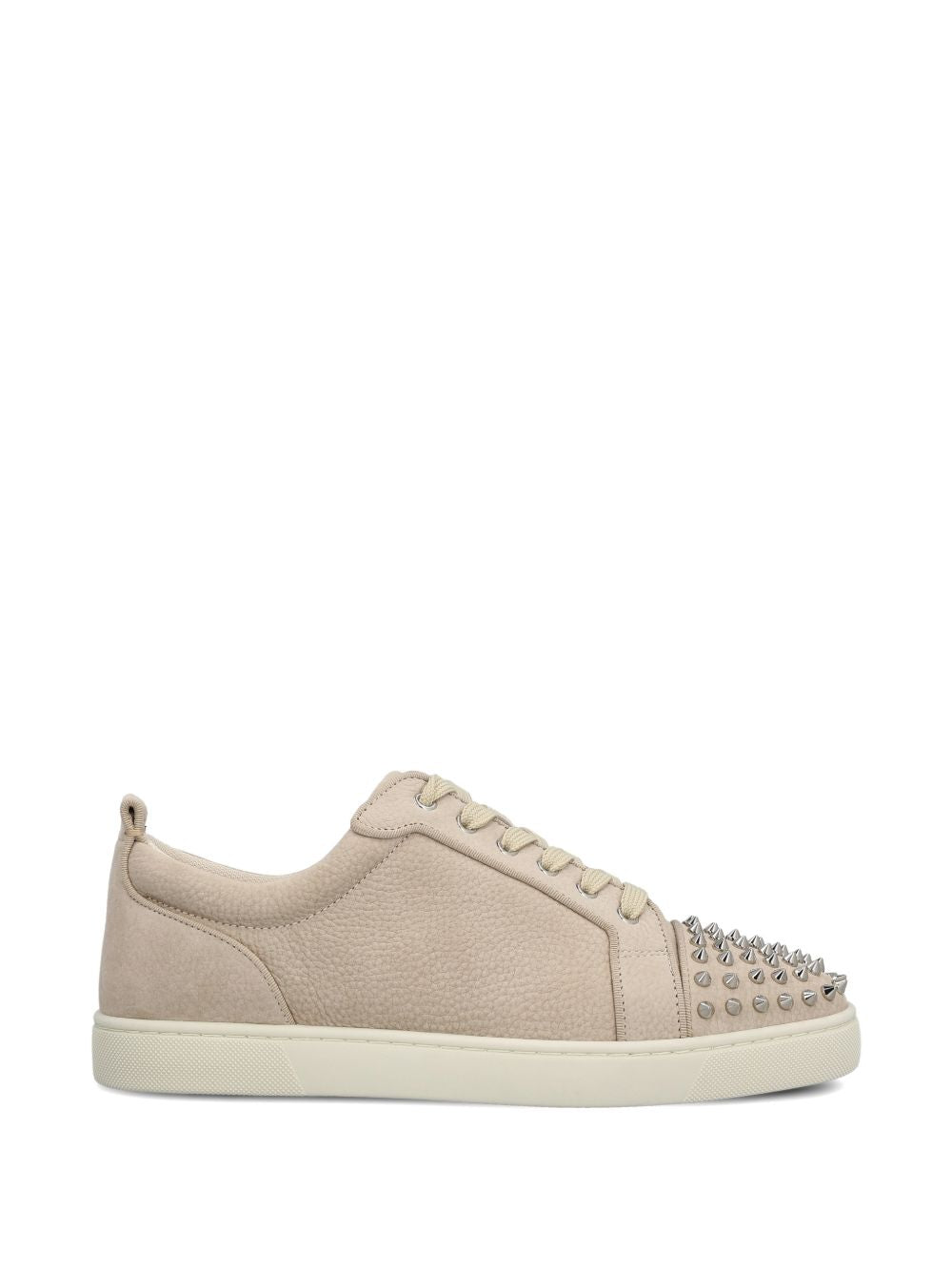 Christian Louboutin Men Louis Junior Spikes Leather Sneakers CHRISTIAN LOUBOUTIN