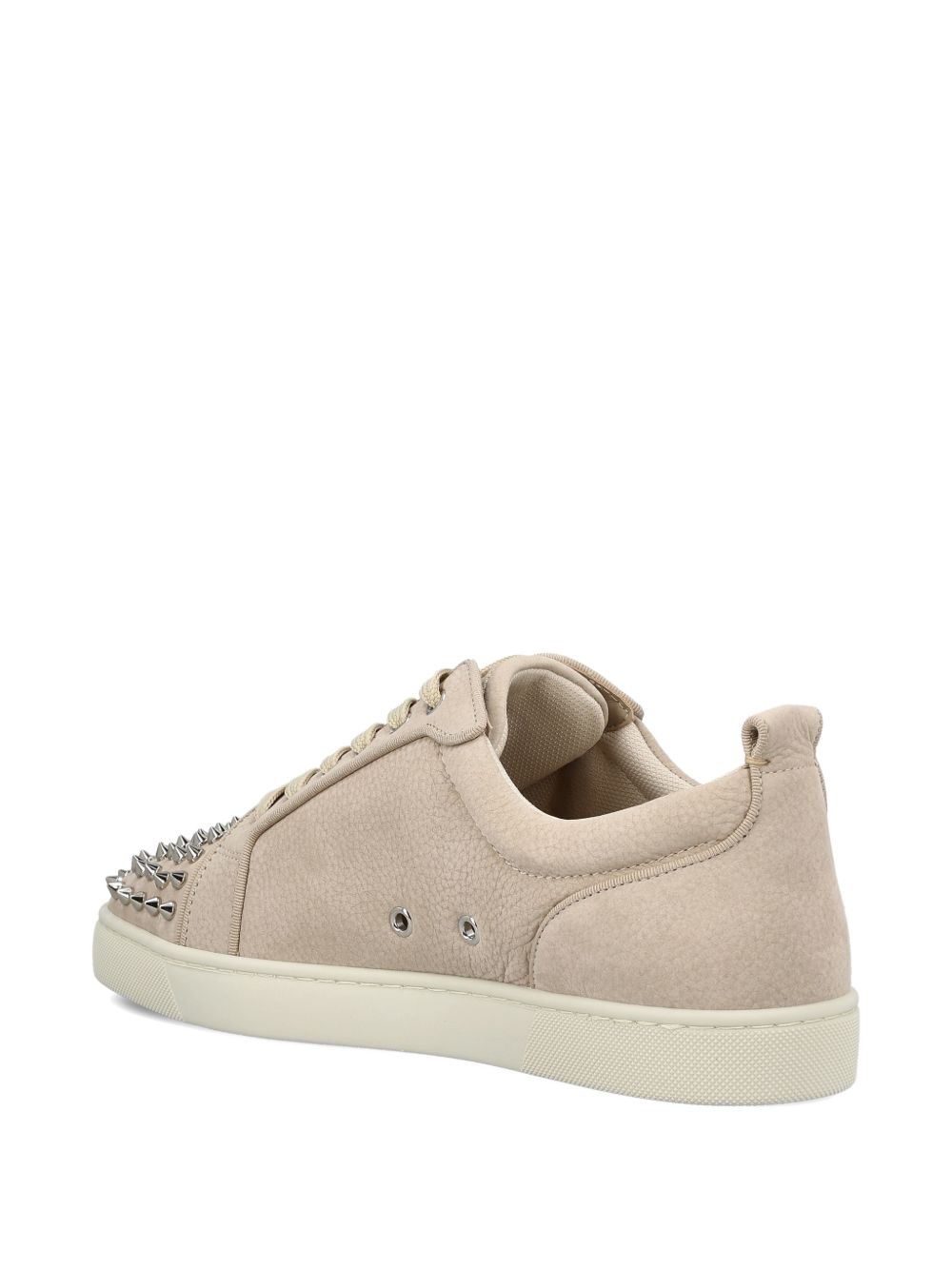 Christian Louboutin Men Louis Junior Spikes Leather Sneakers CHRISTIAN LOUBOUTIN