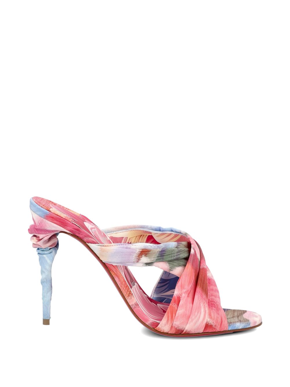 Christian Louboutin Women Affabula Peony Print Mules CHRISTIAN LOUBOUTIN
