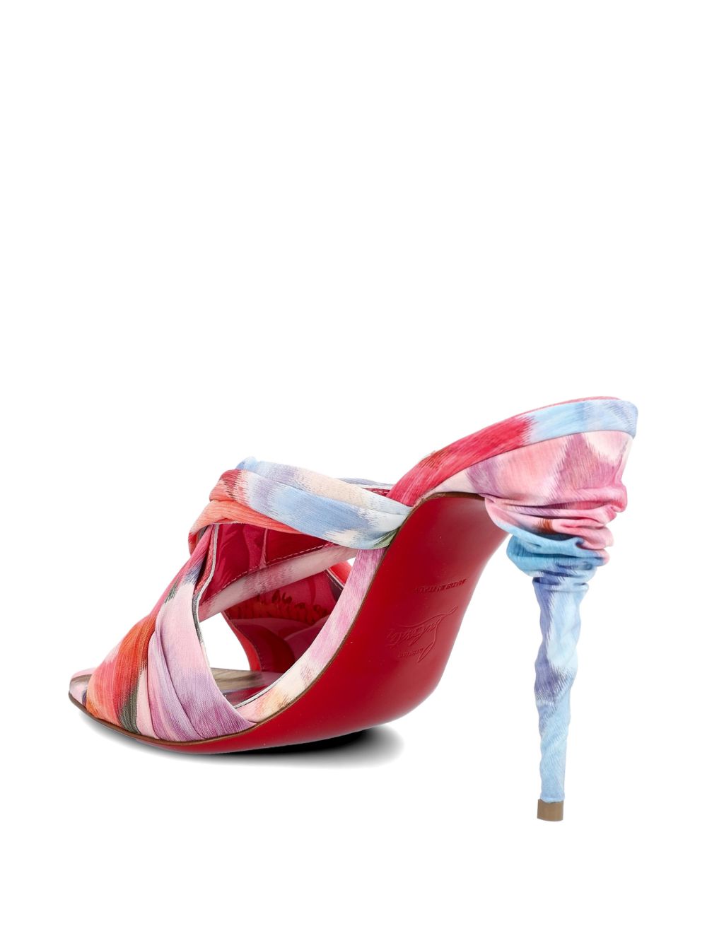 Christian Louboutin Women Affabula Peony Print Mules CHRISTIAN LOUBOUTIN