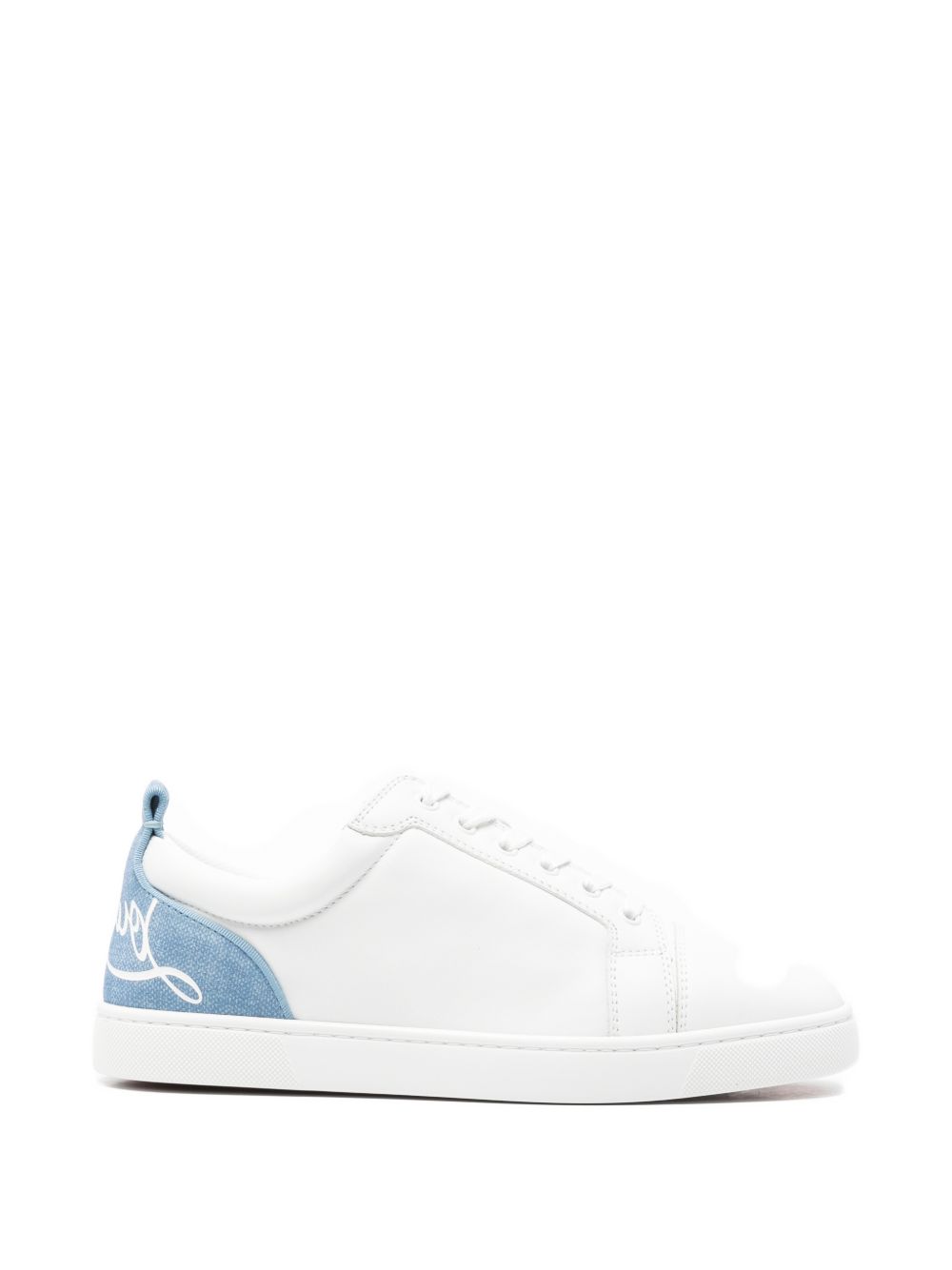 Christian Louboutin Men Fun Louis Junior Leather Sneakers CHRISTIAN LOUBOUTIN