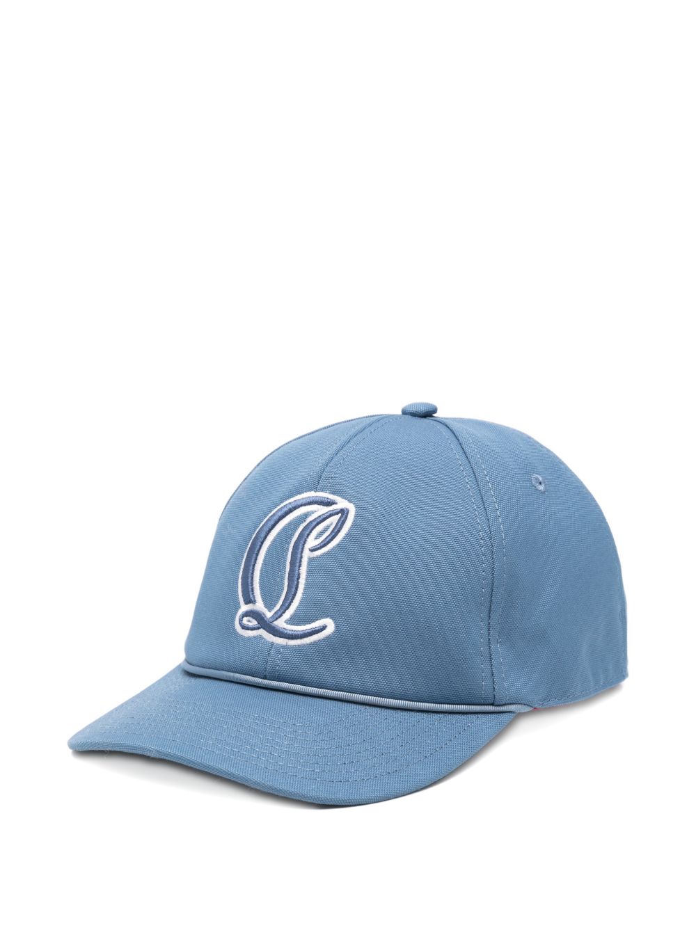 Christian Louboutin Men Canvas Baseball Cap CHRISTIAN LOUBOUTIN