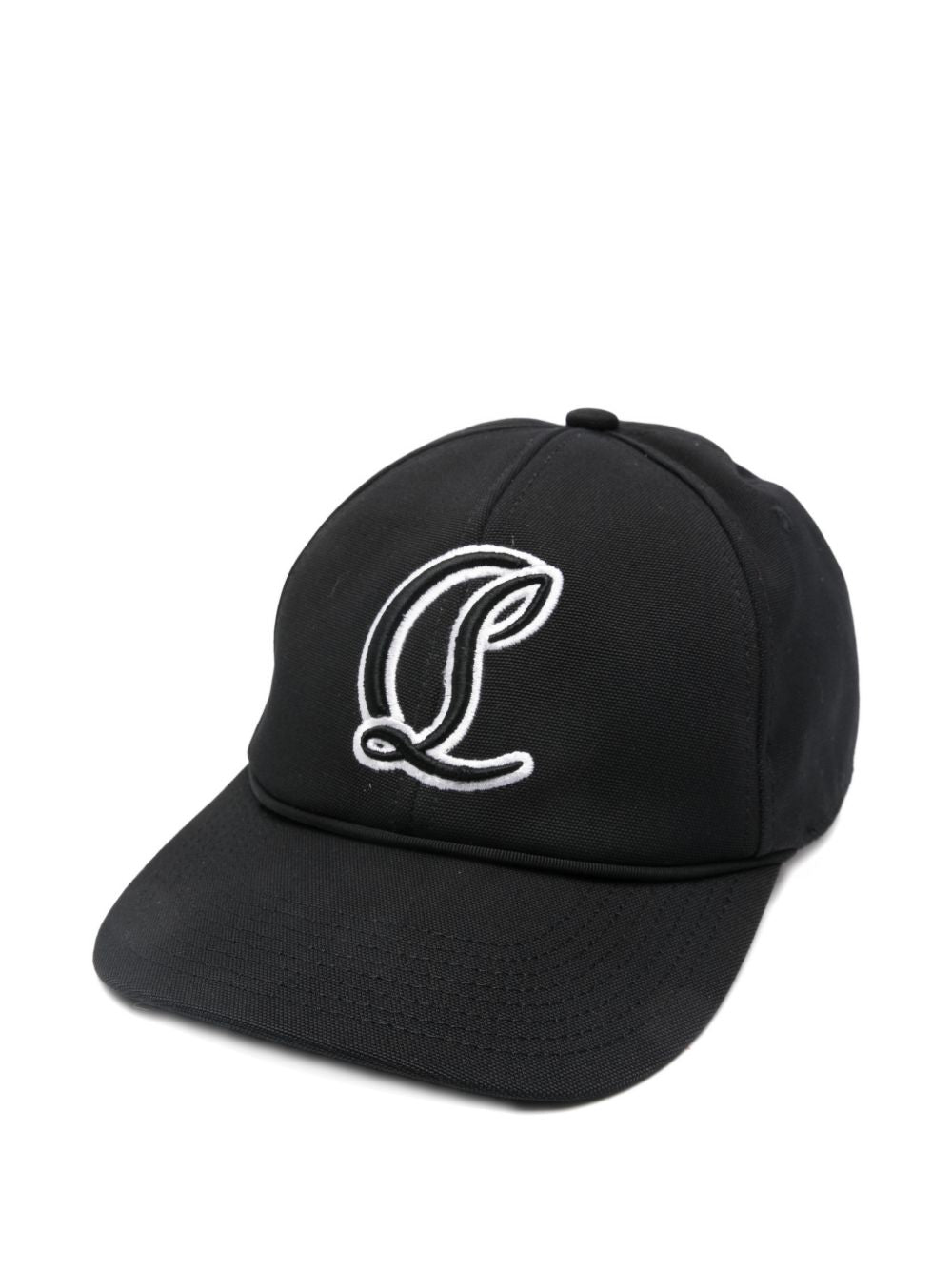 Christian Louboutin Men Canvas Baseball Cap