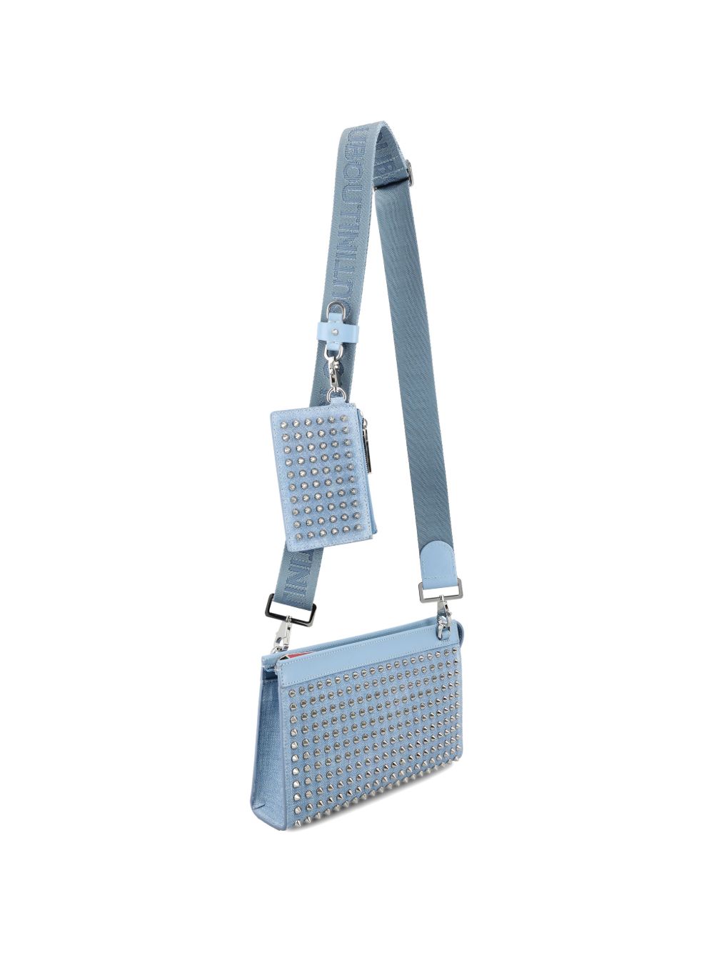 Christian Louboutin Men Funky Leather Crossbody Bag CHRISTIAN LOUBOUTIN