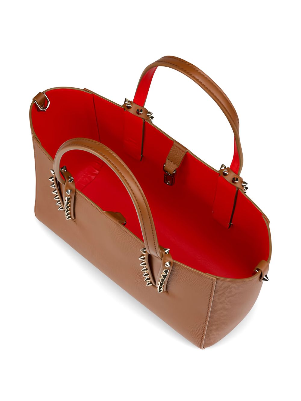 Christian Louboutin Women Cabata Mini Leather Tote Bag CHRISTIAN LOUBOUTIN
