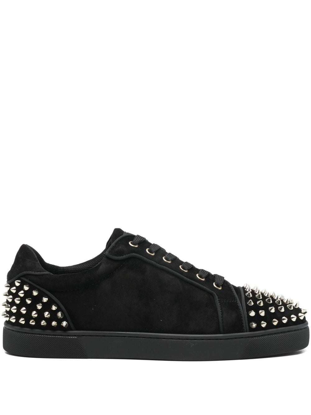 Christian Louboutin Men Seavaste 2 Suede Leather Sneakers CHRISTIAN LOUBOUTIN