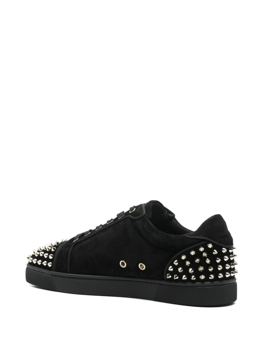 Christian Louboutin Men Seavaste 2 Suede Leather Sneakers CHRISTIAN LOUBOUTIN