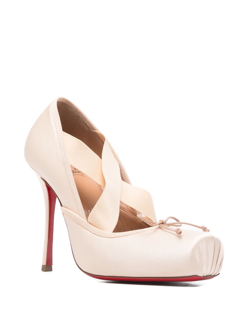 Christian Louboutin Women Cassiastic Crepe Satin Pumps CHRISTIAN LOUBOUTIN