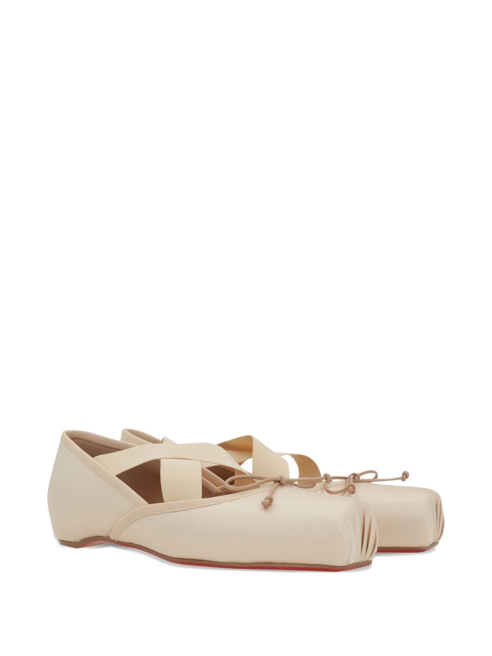 Christian Louboutin Women Cassiastic Crepe Ballets CHRISTIAN LOUBOUTIN