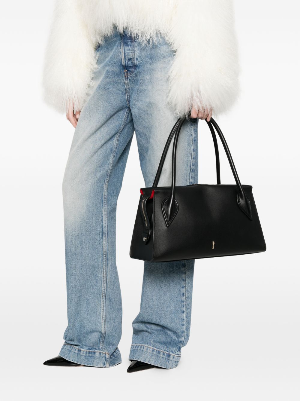 Christian Louboutin Women Venus Medium Leather Shoulder Bag CHRISTIAN LOUBOUTIN