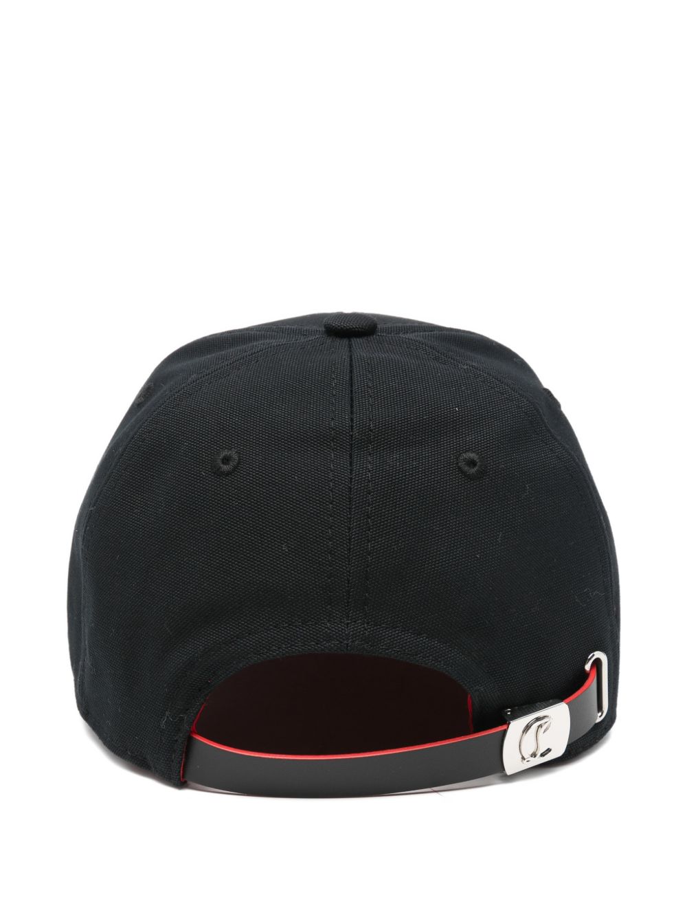 Christian Louboutin Men Loubishow Baseball Cap CHRISTIAN LOUBOUTIN