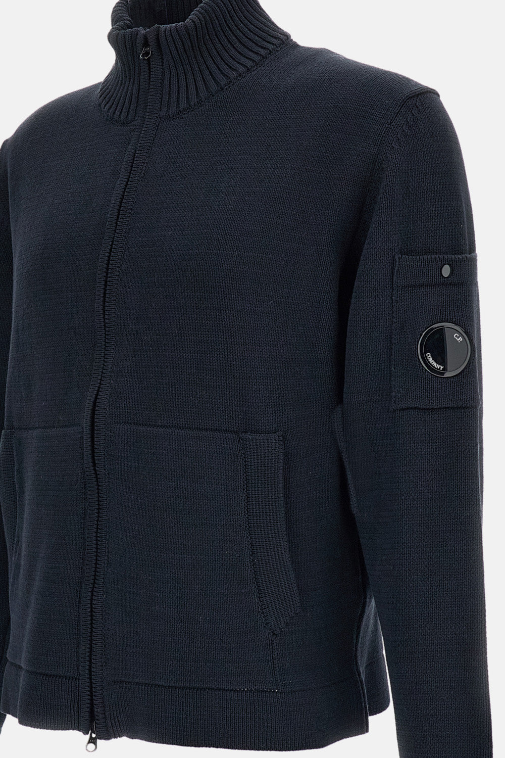 C.P. Company Men Compact Cotton Zipped Cardigan C.P. COMPANY