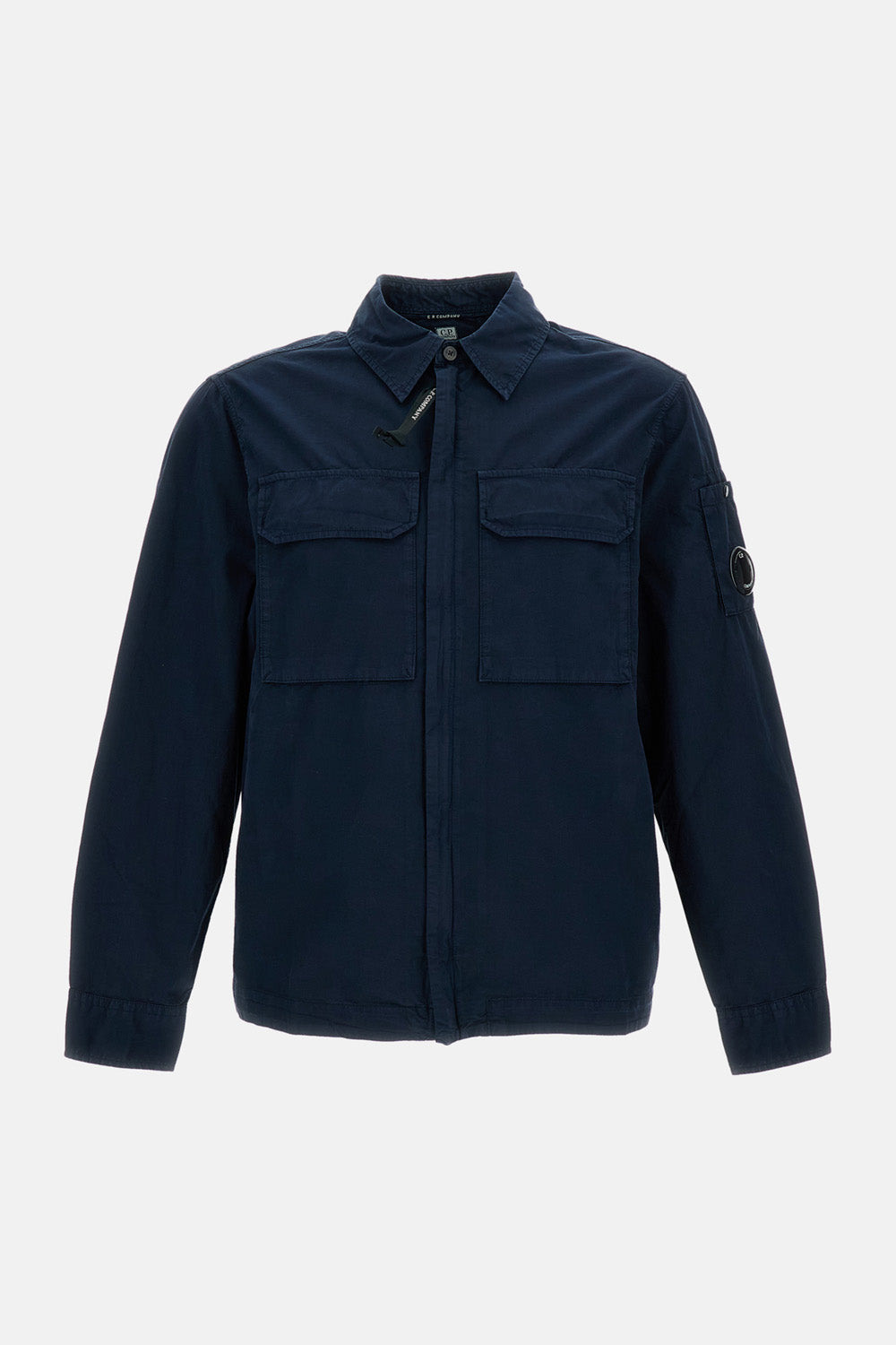 C.P. Company Men Organic Gabardine Zip-Up Overshirt C.P. COMPANY