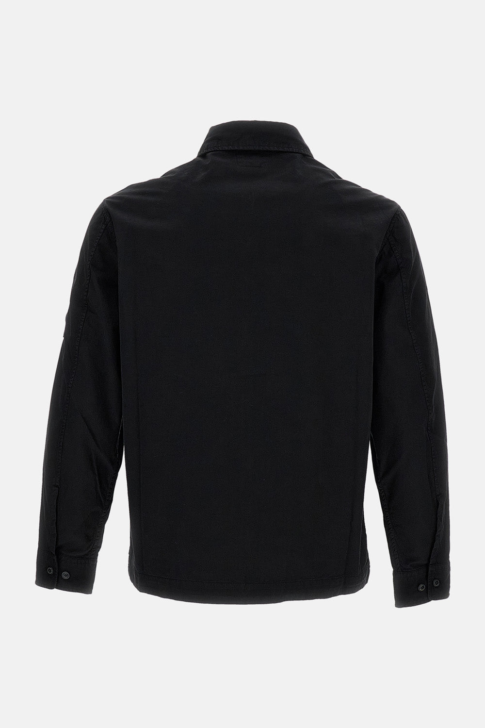 C.P. Company Men Oversized Organic Gabardine Zip-Up Shirt C.P. COMPANY