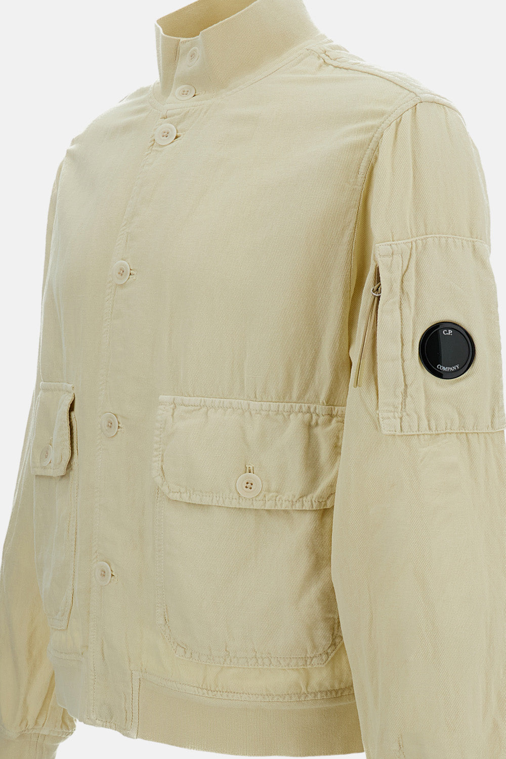 C.P. Company Men Linen Blend Jacket C.P. COMPANY