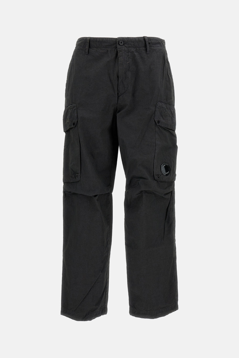 C.P. Company Men Micro-Reps Cargo Trousers With A Large Lens C.P. COMPANY