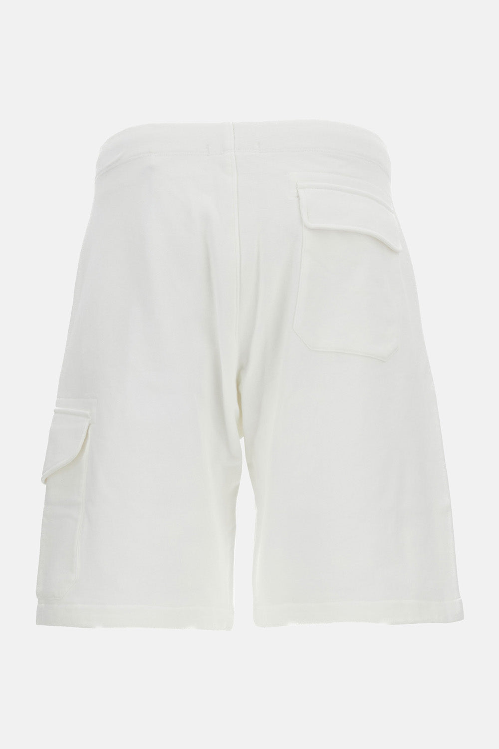 C.P. Company Men Diagonal Raised Fleece Cargo Sweatshorts C.P. COMPANY