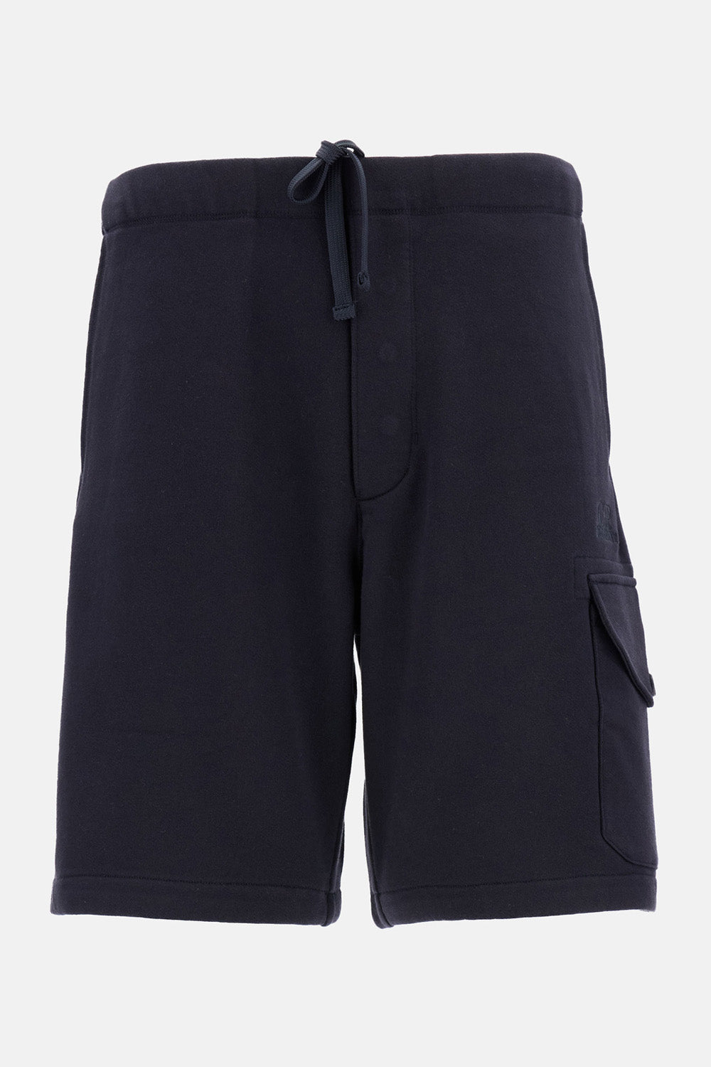 C.P. Company Men Diagonal Raised Fleece Cargo Sweatshorts C.P. COMPANY