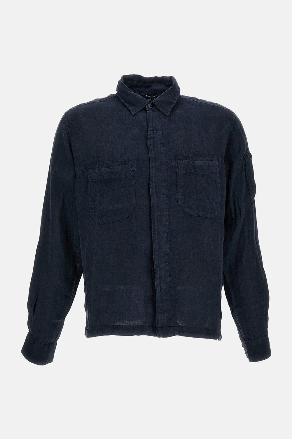 C.P. Company Men Shirts Long Sleeve In Linen C.P. COMPANY