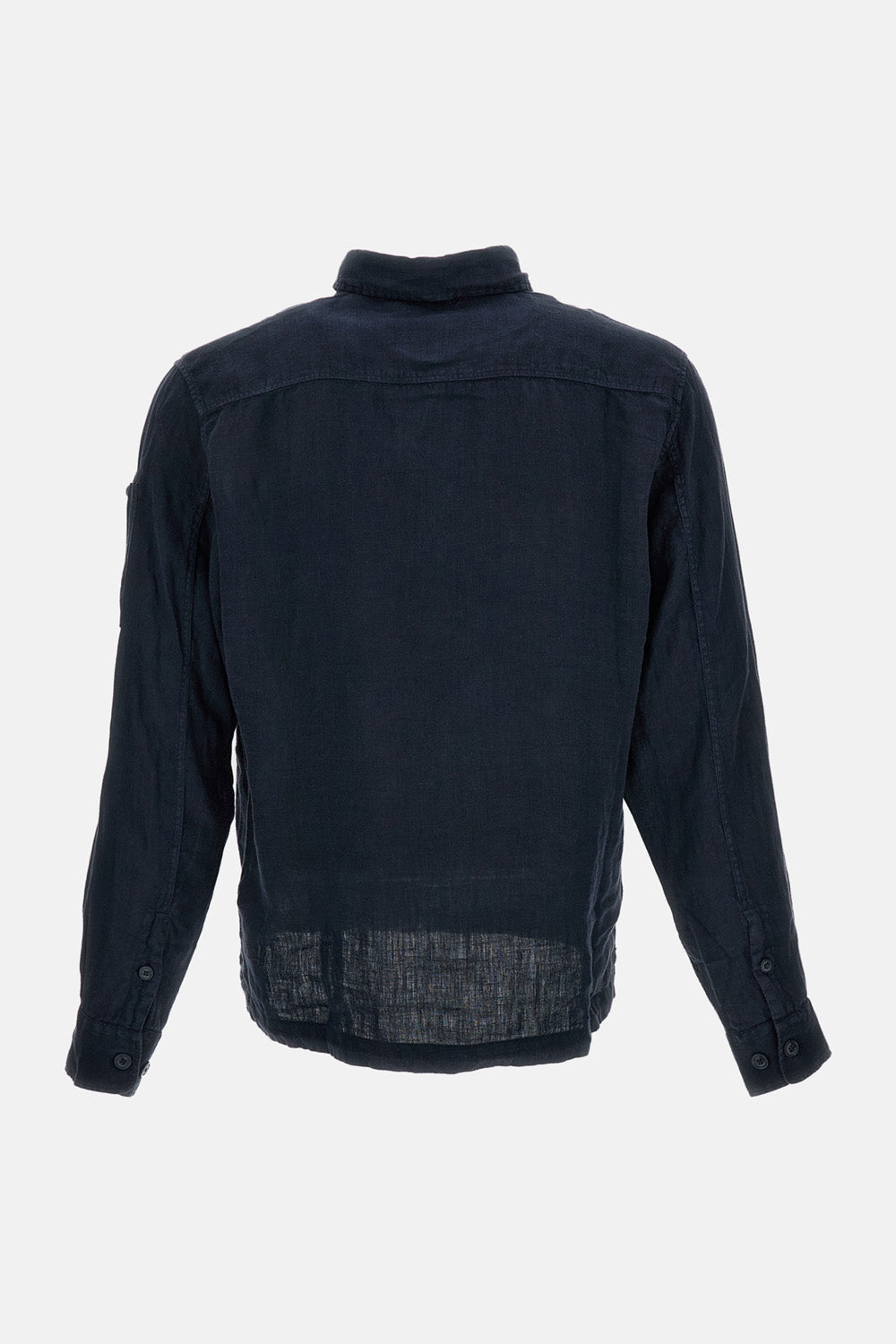 C.P. Company Men Shirts Long Sleeve In Linen C.P. COMPANY