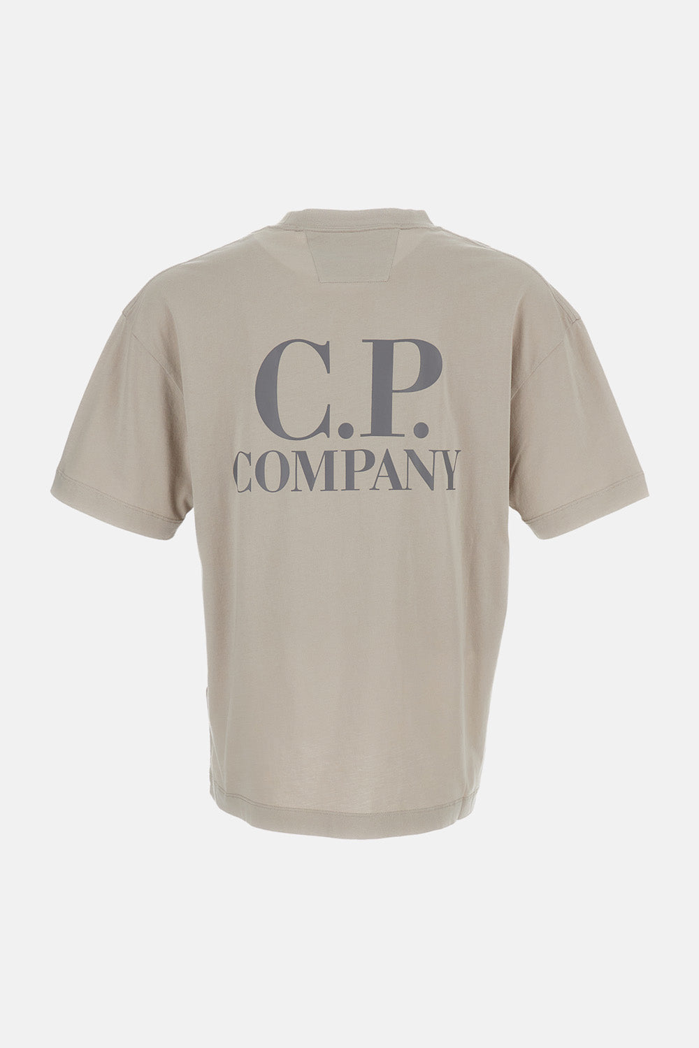 C.P. Company Men Crew Neck Logo T-Shirt C.P. COMPANY