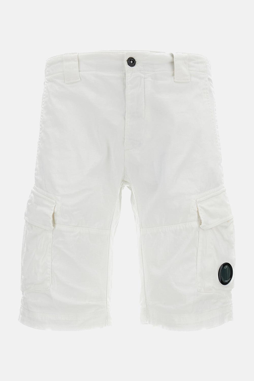 C.P. Company Men Stretch Sateen Cargo Lens Shorts C.P. COMPANY