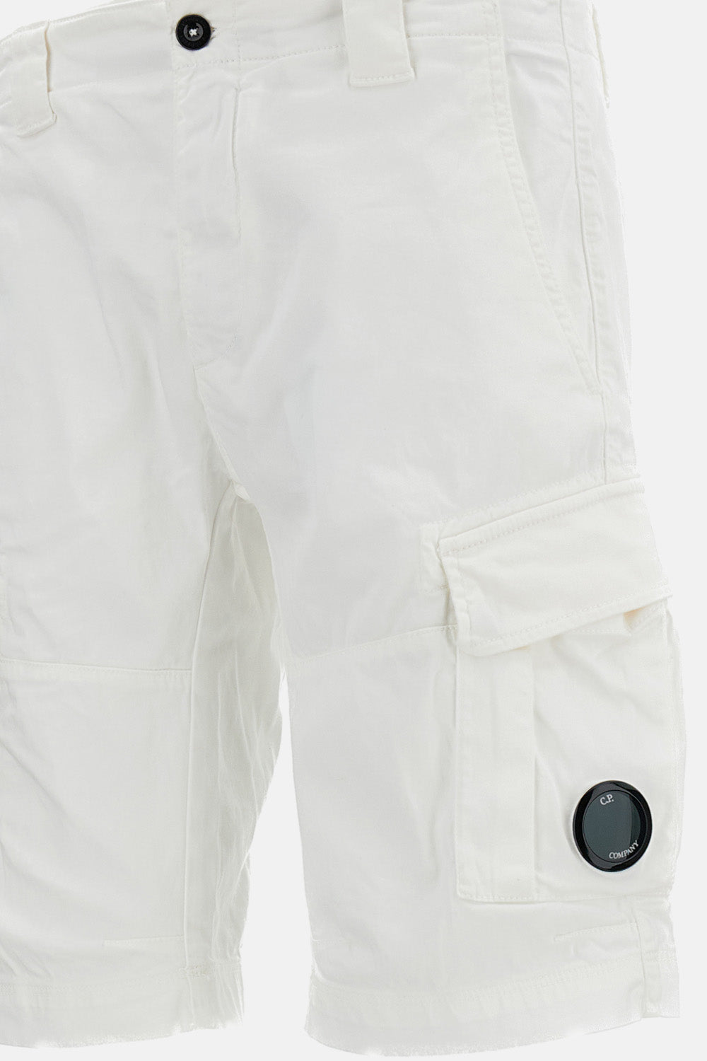 C.P. Company Men Stretch Sateen Cargo Lens Shorts C.P. COMPANY