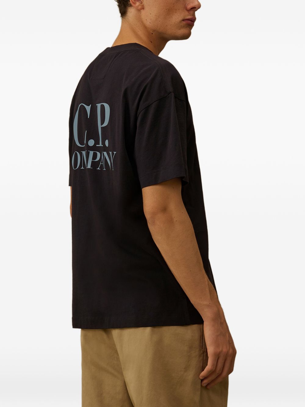 C.P. Company Men Logo Cotton T-Shirt C.P. COMPANY