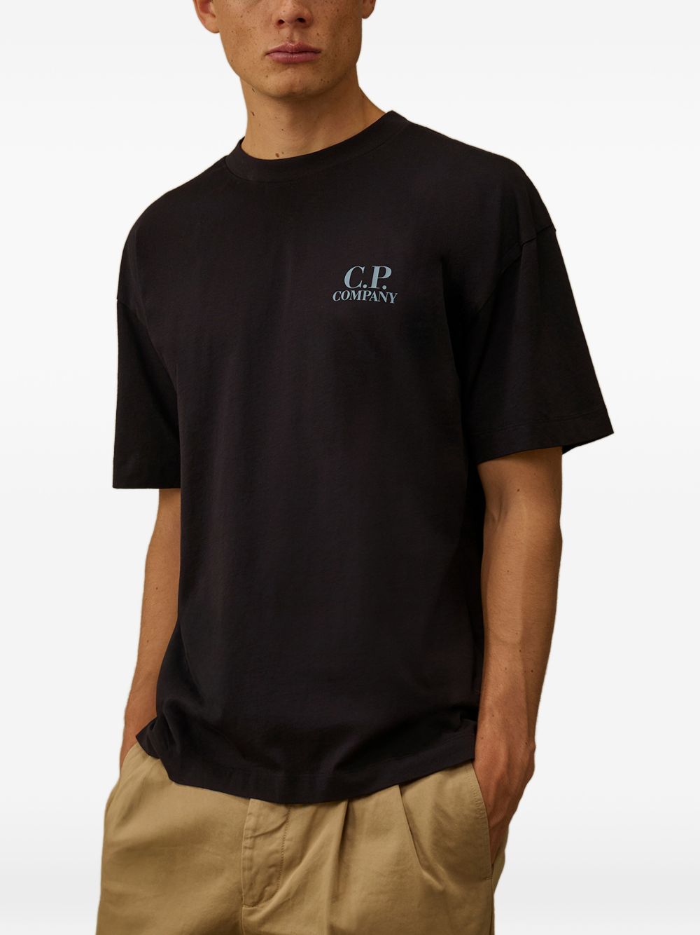 C.P. Company Men Logo Cotton T-Shirt C.P. COMPANY
